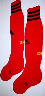 Štrupny AdidasTem -Sock  červené - klikněte pro větší náhled
