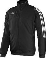 Bunda-mikina pmsk Adidas T12 na zip ern - kliknte pro vt nhled