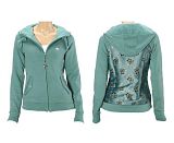 Mikina   ADIDAS SATIN HOODIE CELADON - kliknte pro vt nhled