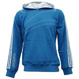 P�nsk� mikina s kapuc� ADIDAS HOOD BLUE - klikn�te pro v�t�� n�hled