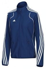 Dámská bunda-mikina Adidas na zip modrá - klikněte pro větší náhled