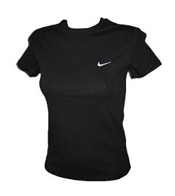 NIKE FITTED CREW BLACK