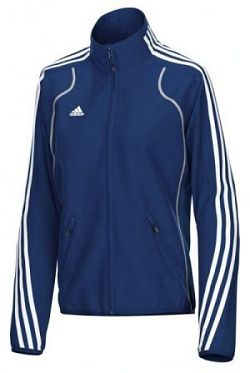 Dmsk bunda-mikina Adidas na zip modr