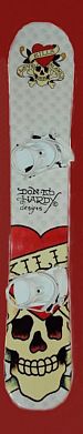 SNOWBOARD ED HARDY + BINDUNG 2010 Snowboard edhardy - klikn�te pro v�t�� n�hled